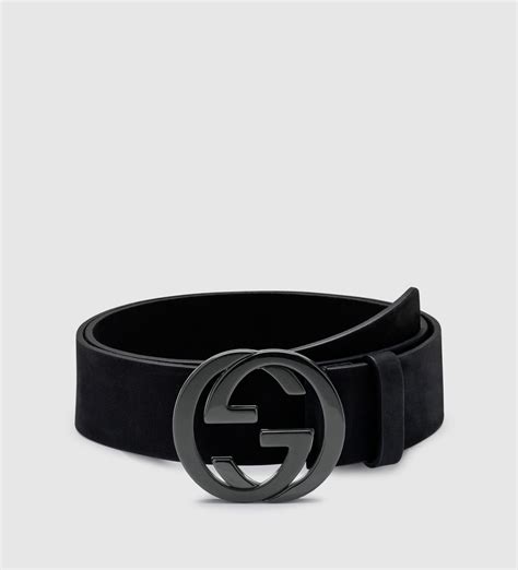 gucci belt all black.